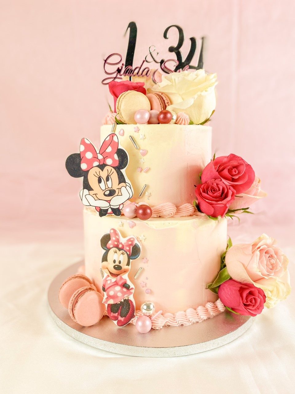 Cake Design - Minnie & rose