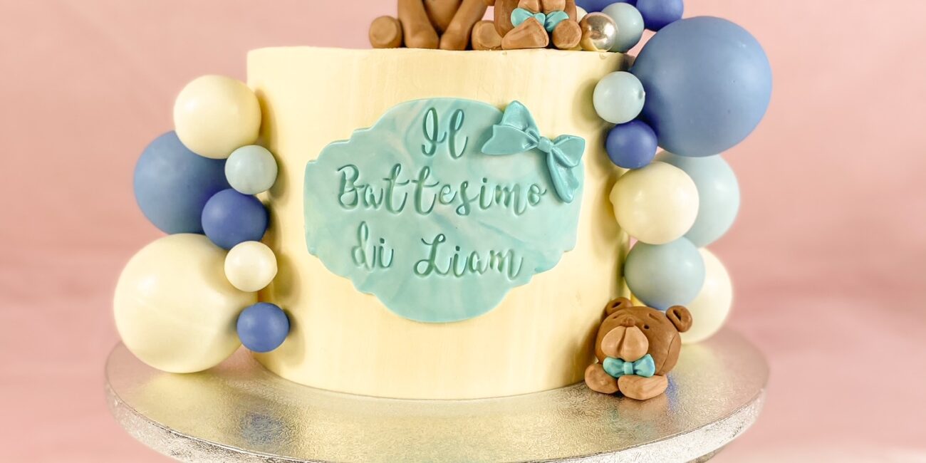 Torta Cake Design - Battesimo