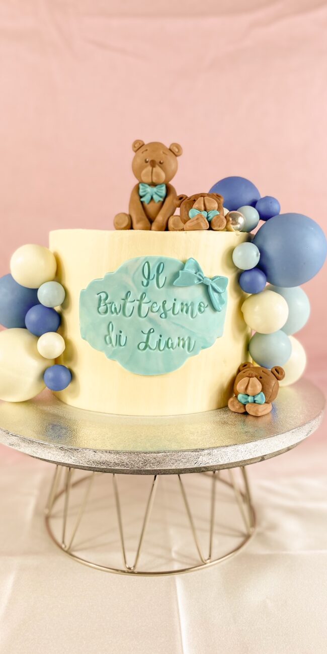 Torta Cake Design - Battesimo