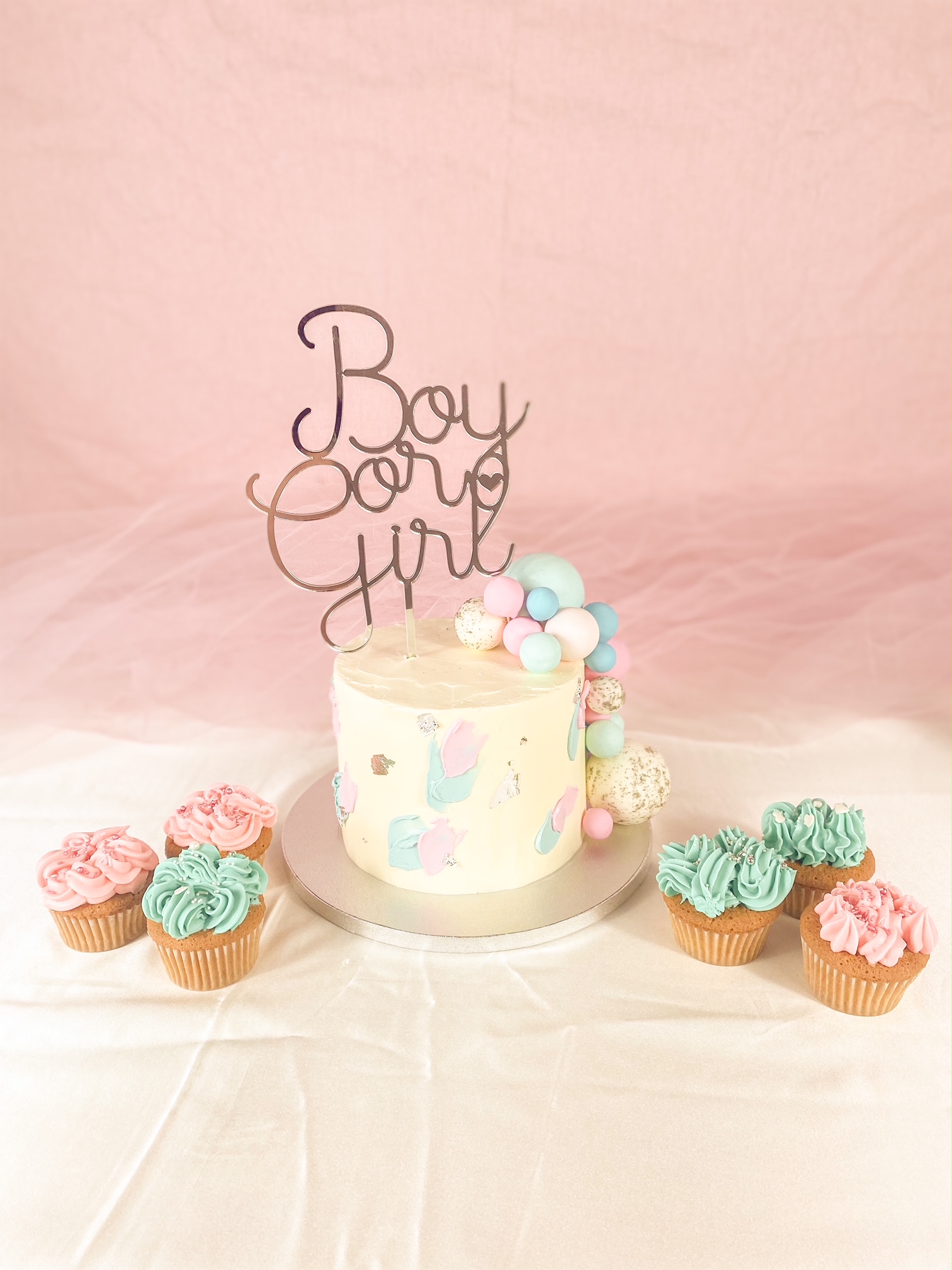 Cake Design Gender Reveal