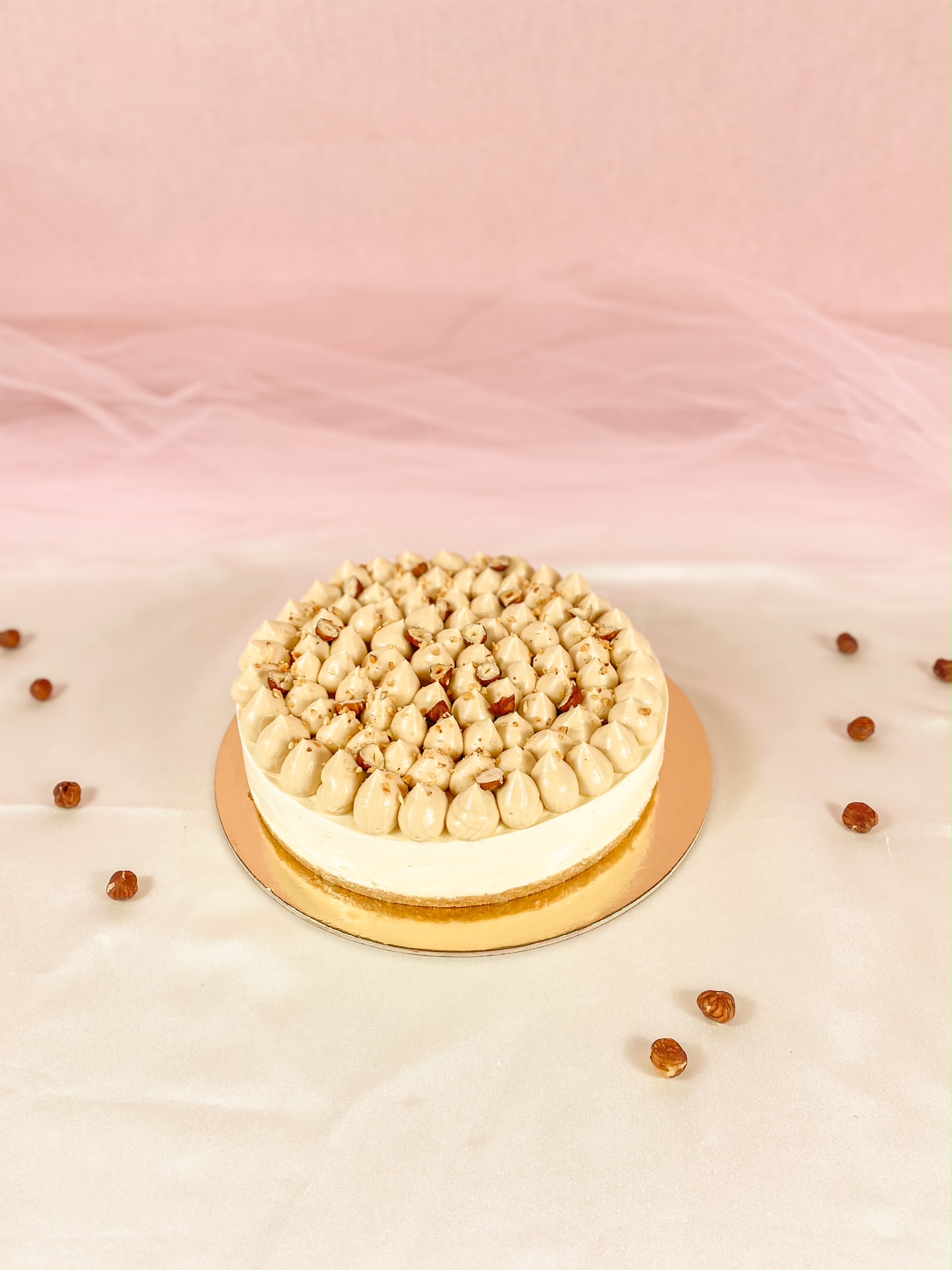 Cheesecake Torte Moderne per compleanno yogurt e nocciola