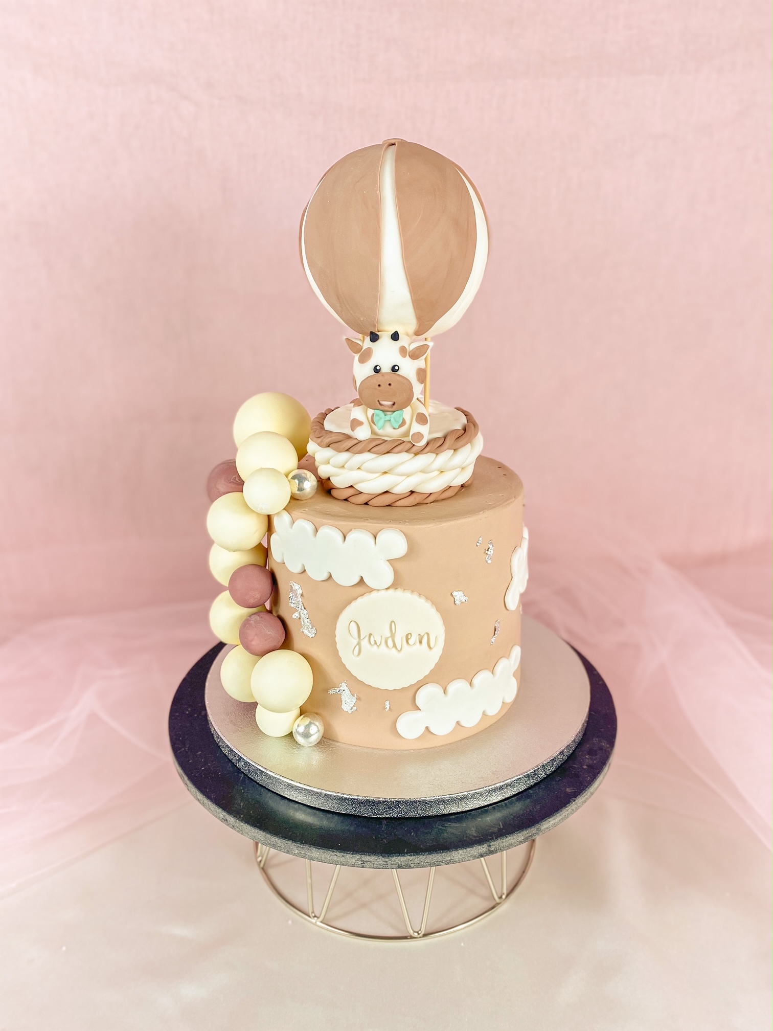Torta Cake Design mucca compleanno