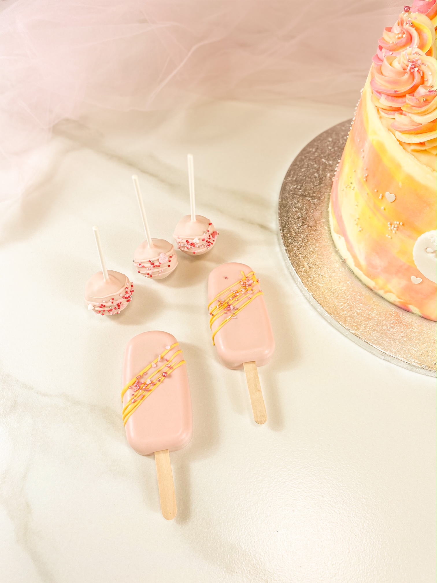 Cake Pops e Cake Sicles Dolcetti per Sweet Table
