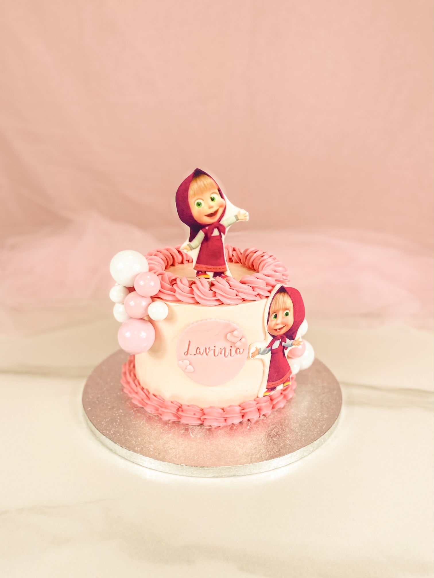 Torta Masha compleanno bimba